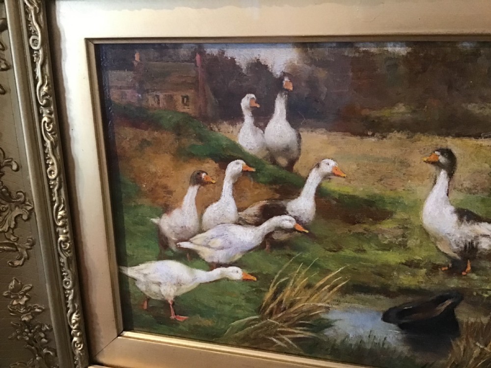 Victorian oil painting by Herbert William Weeks View III