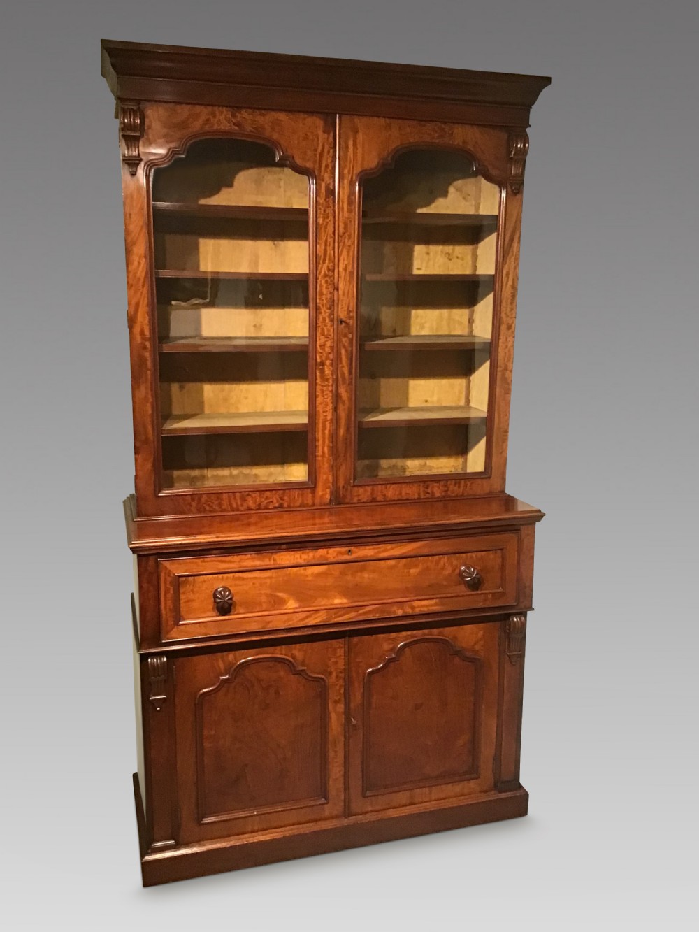 Antique secretaire bookcase