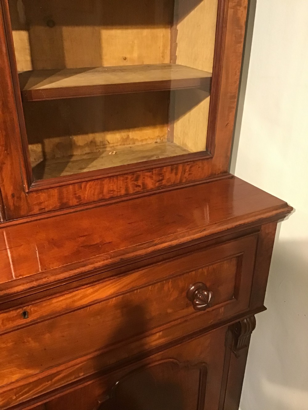 Antique secretaire bookcase View XI