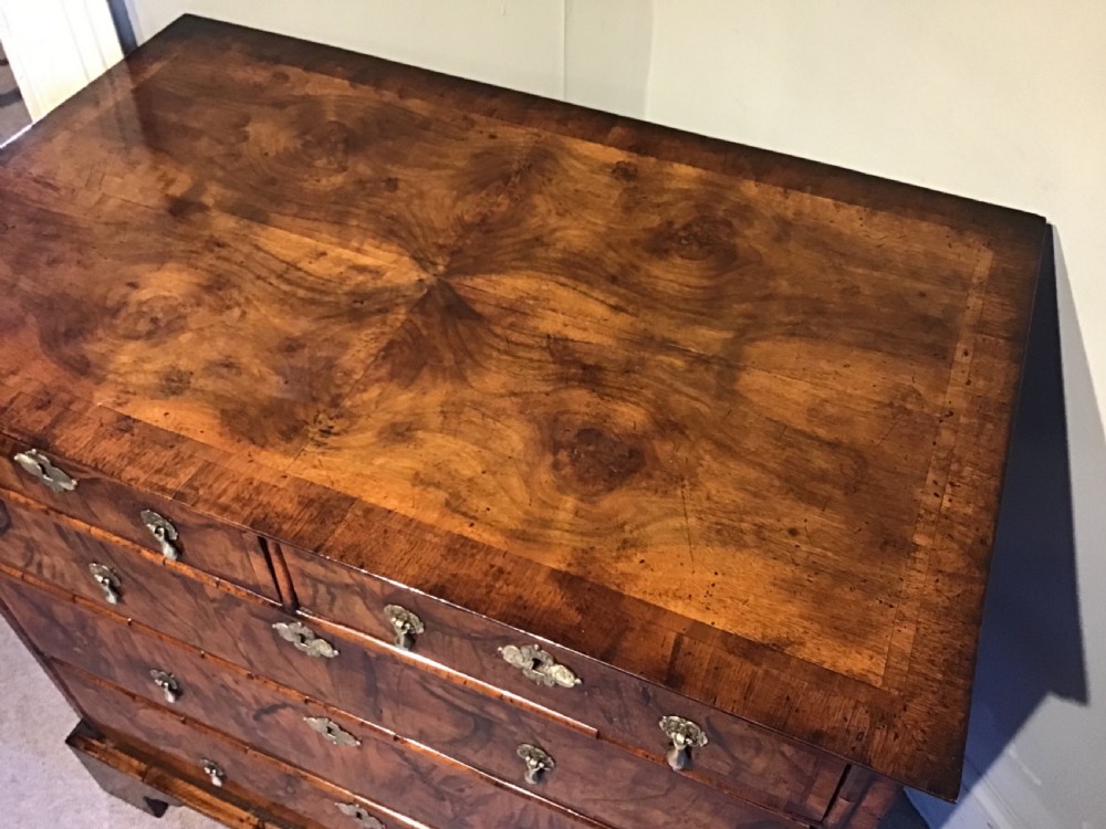 Antique walnut chest of drawers View III