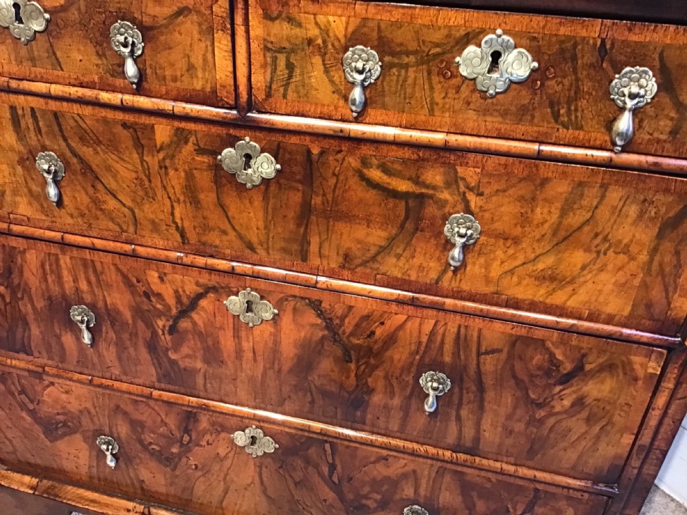 Antique walnut chest of drawers View VI