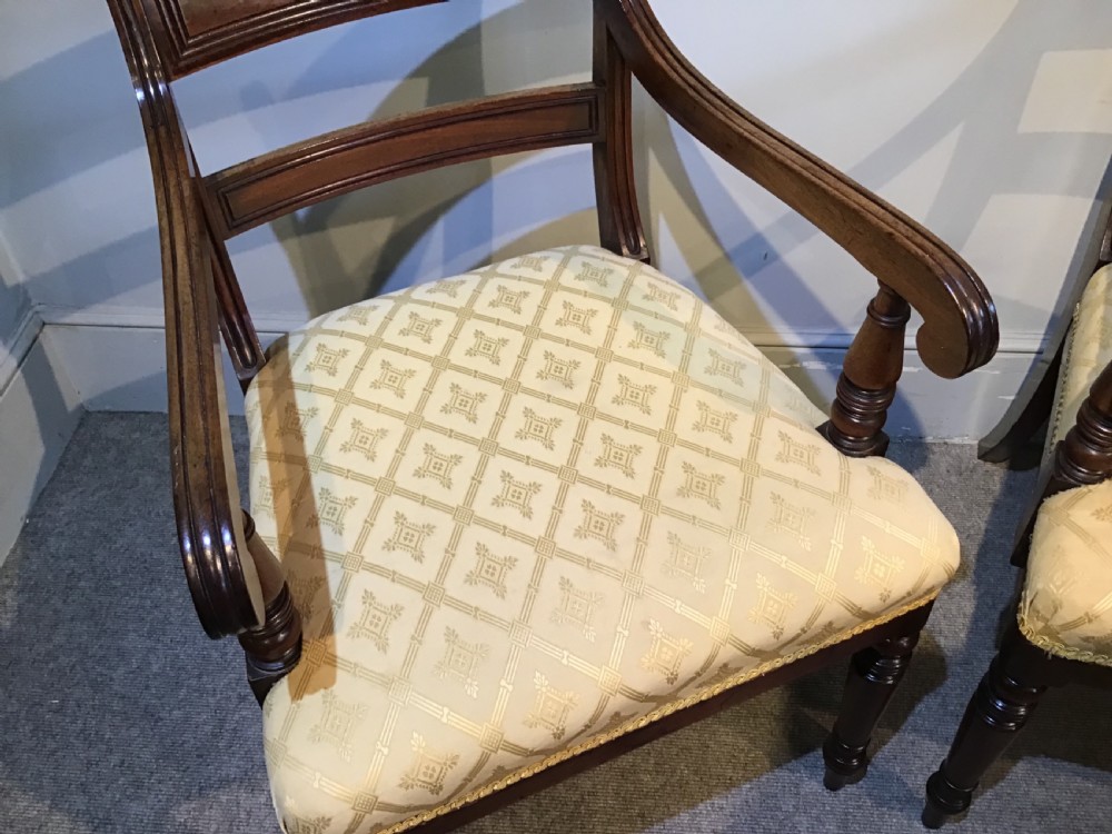 Pair of antique elbow chairs View IV