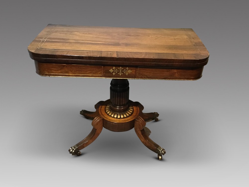 Antique card table