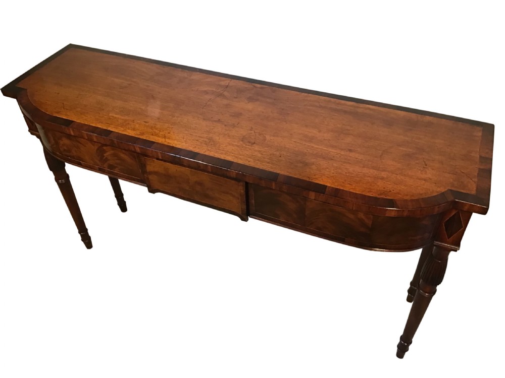 Antique serving table View III