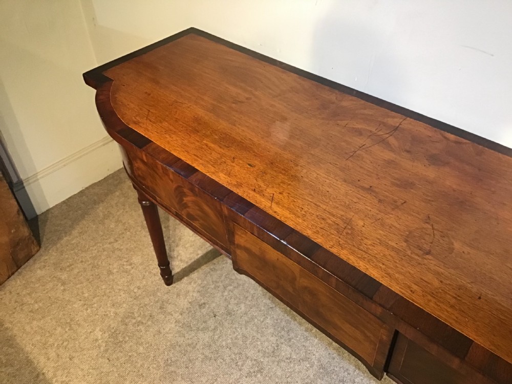 Antique serving table View VII