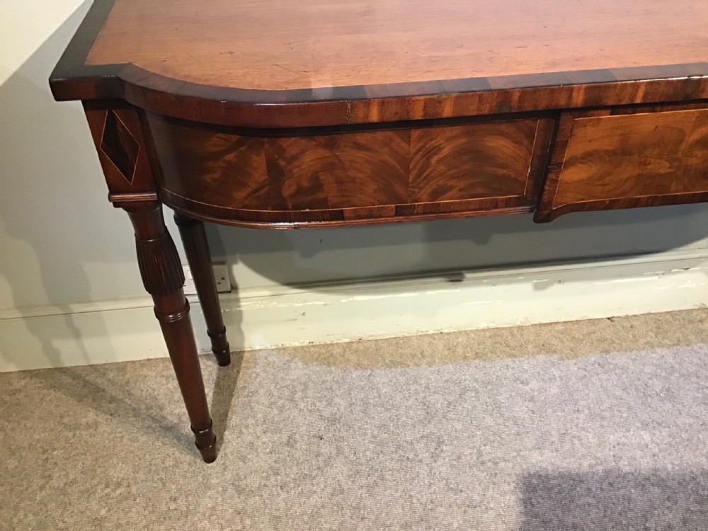Antique serving table View XI