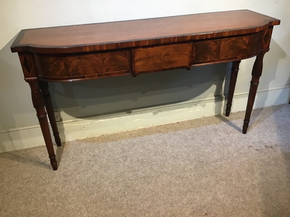 Antique serving table View XV