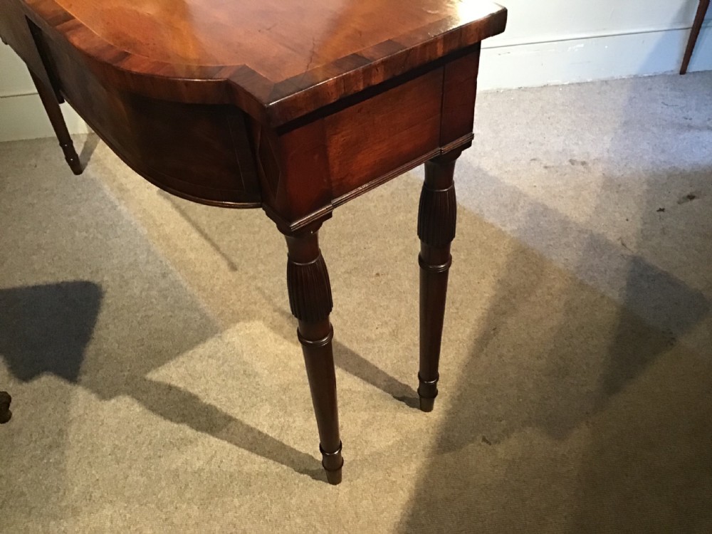 Antique serving table View XVI