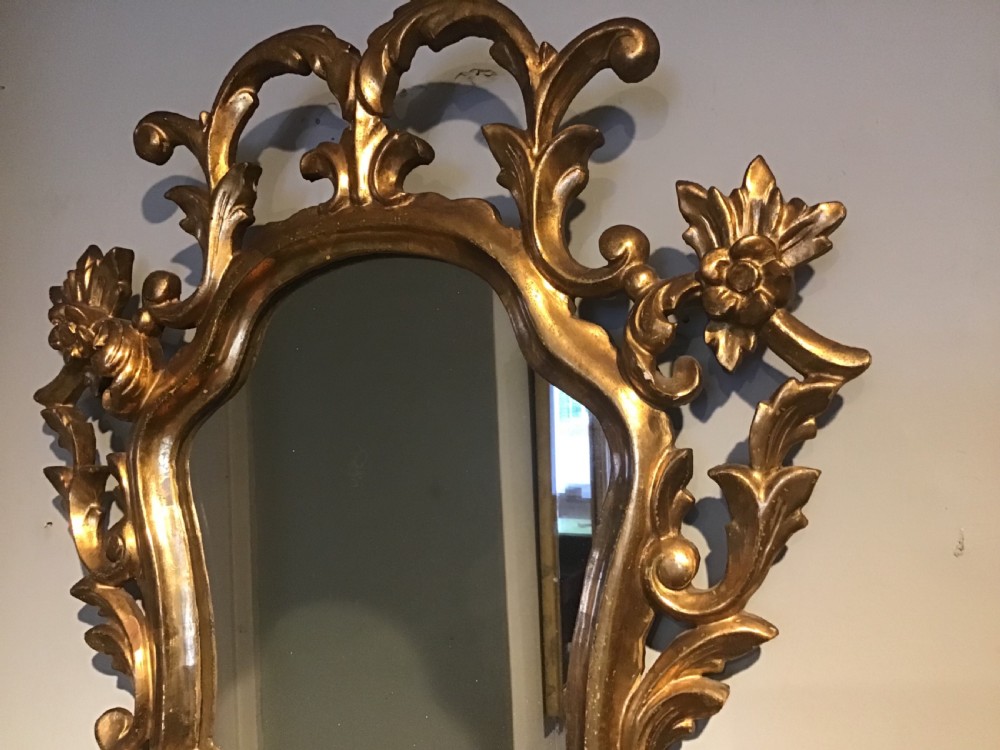 Antique gilt mirror View IV