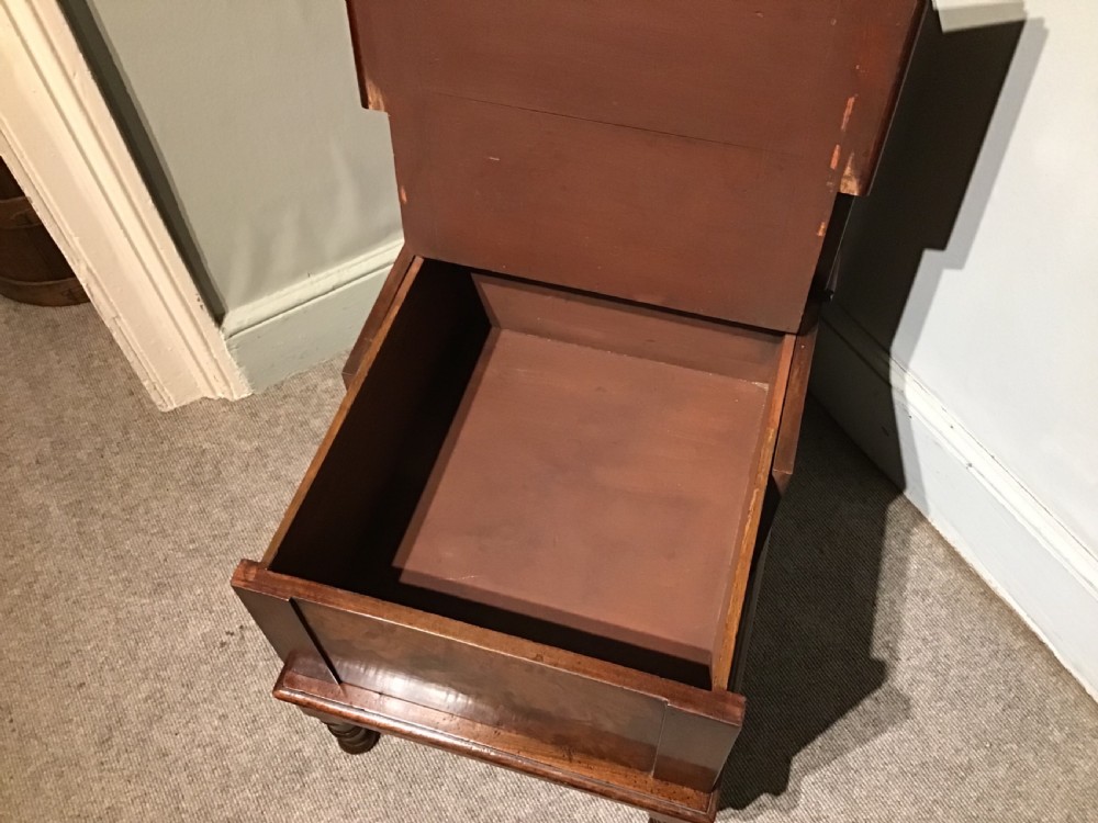 Antique mahogany steps View VI