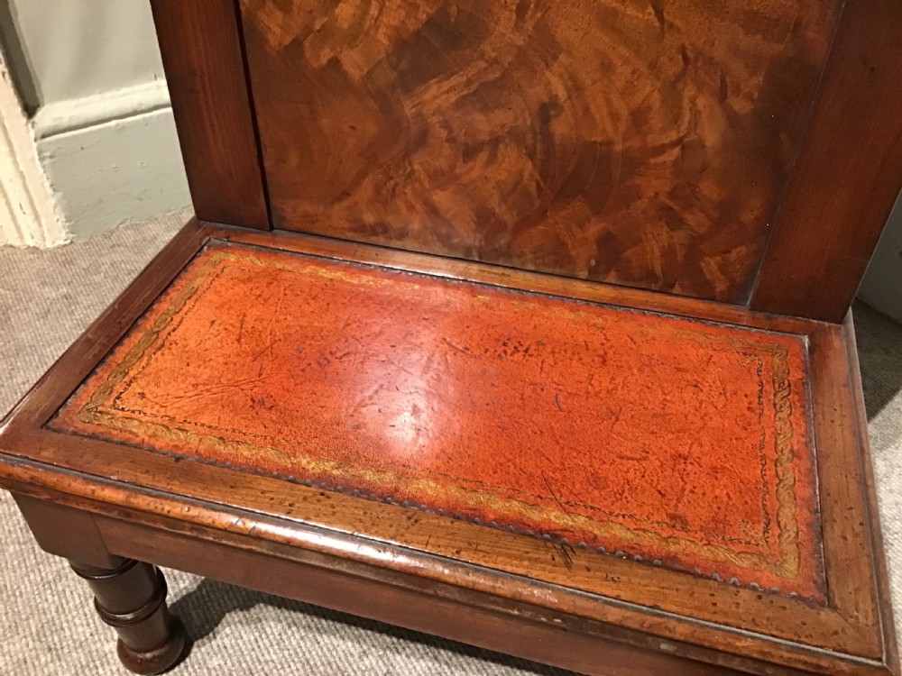 Antique mahogany steps View VIII