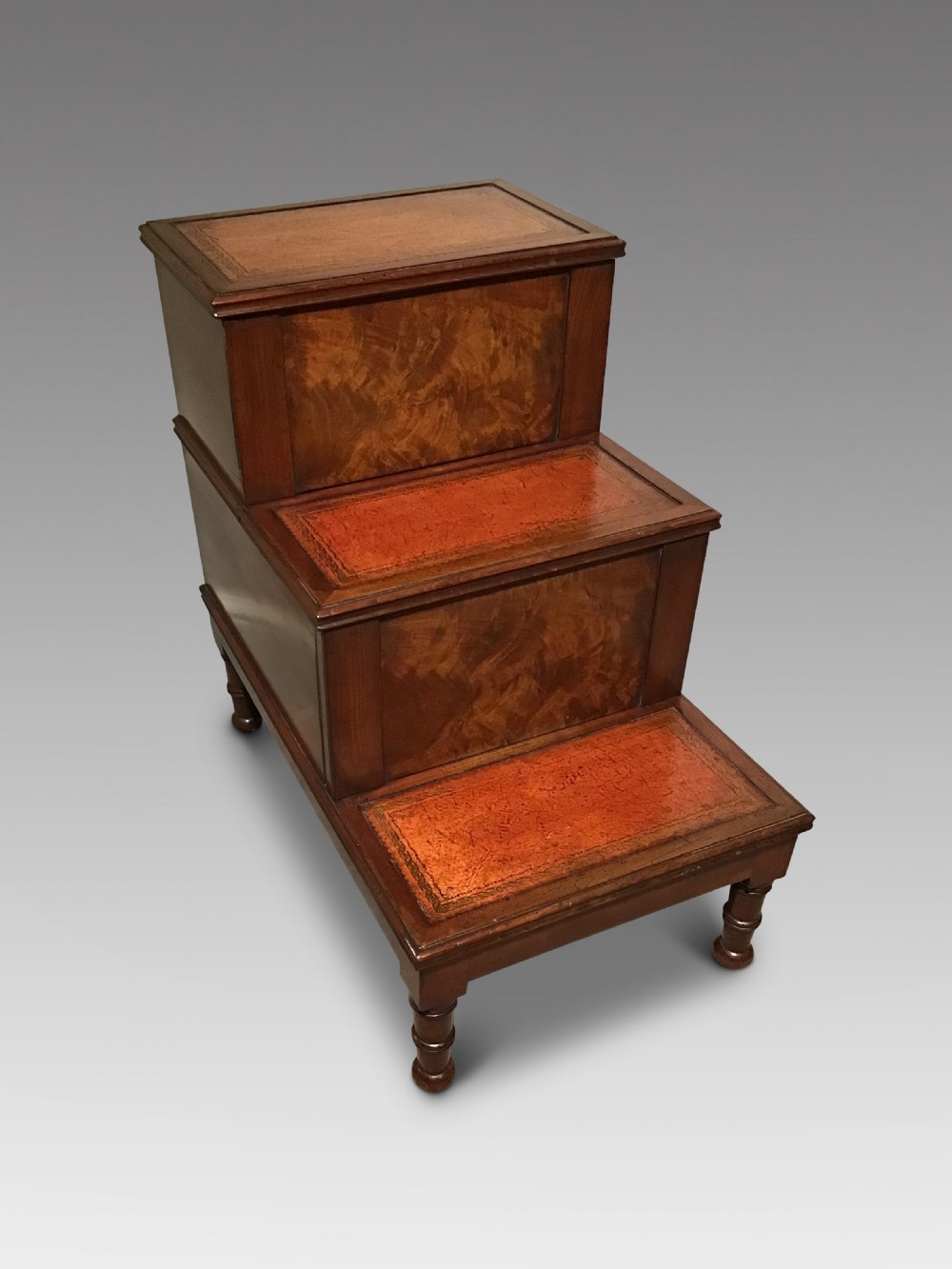 Antique mahogany steps