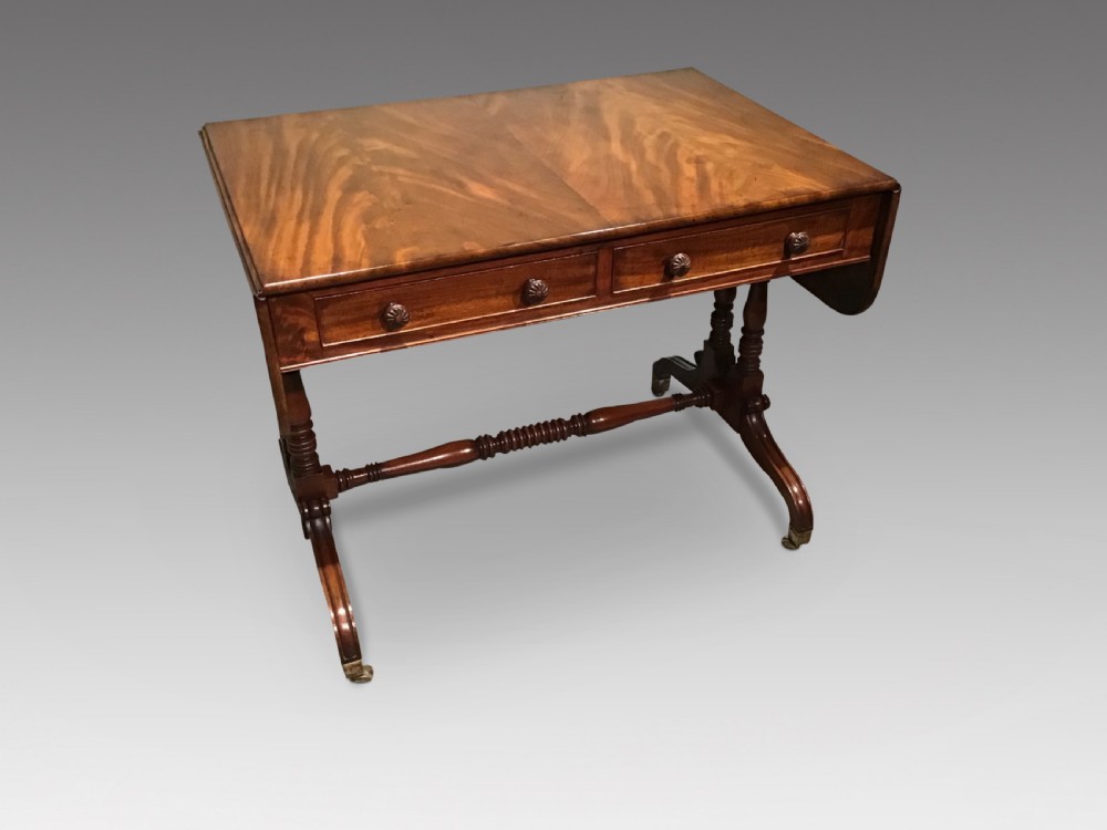 Antique mahogany sofa table