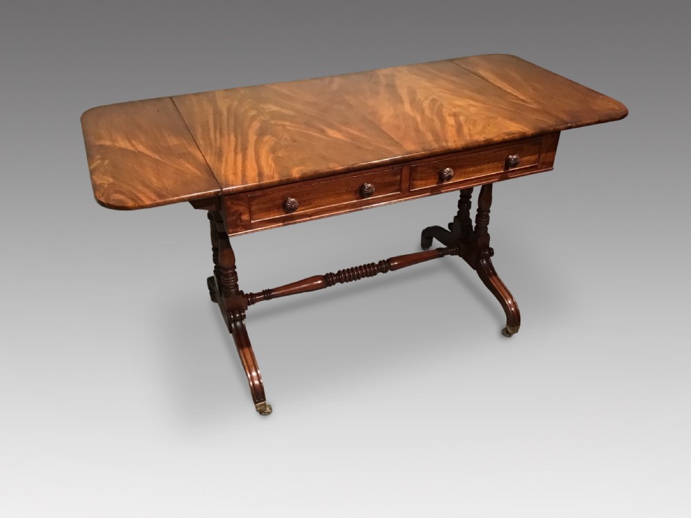 Antique mahogany sofa table View II