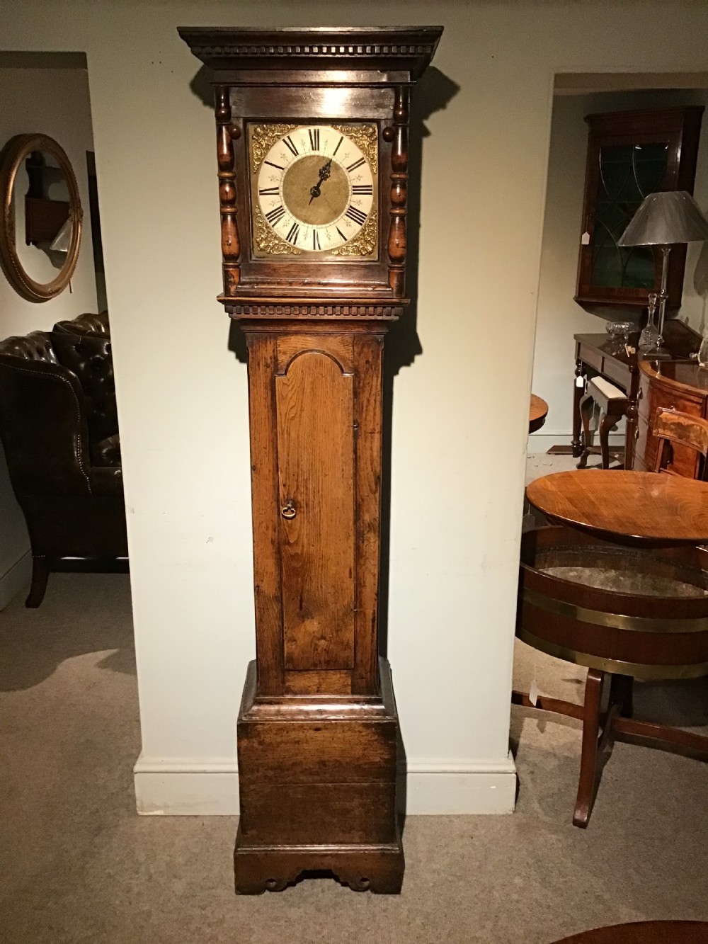 Georgian longcase clock View II