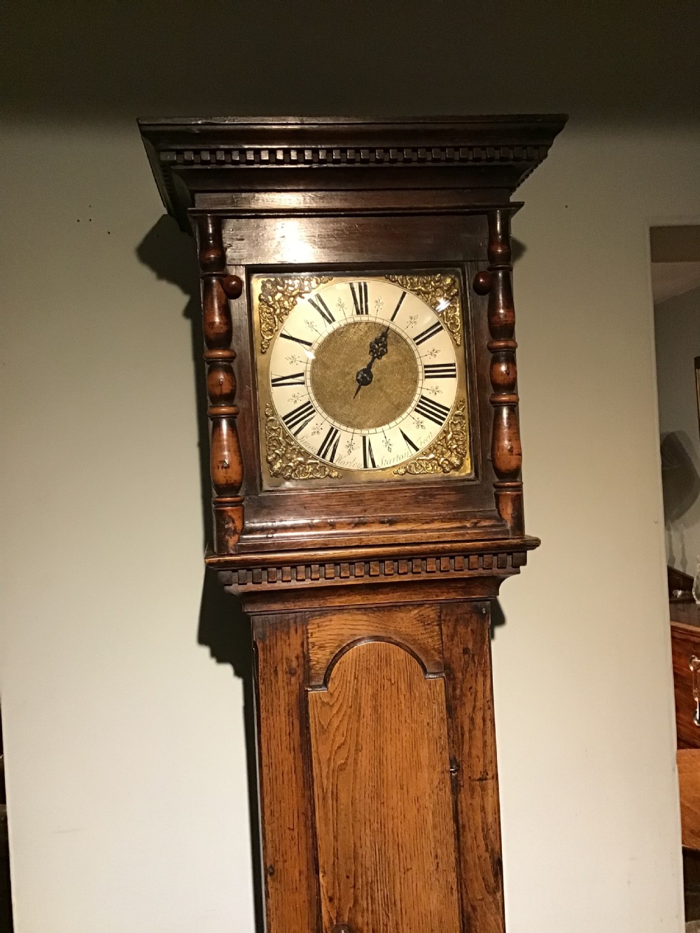 Georgian longcase clock View IV