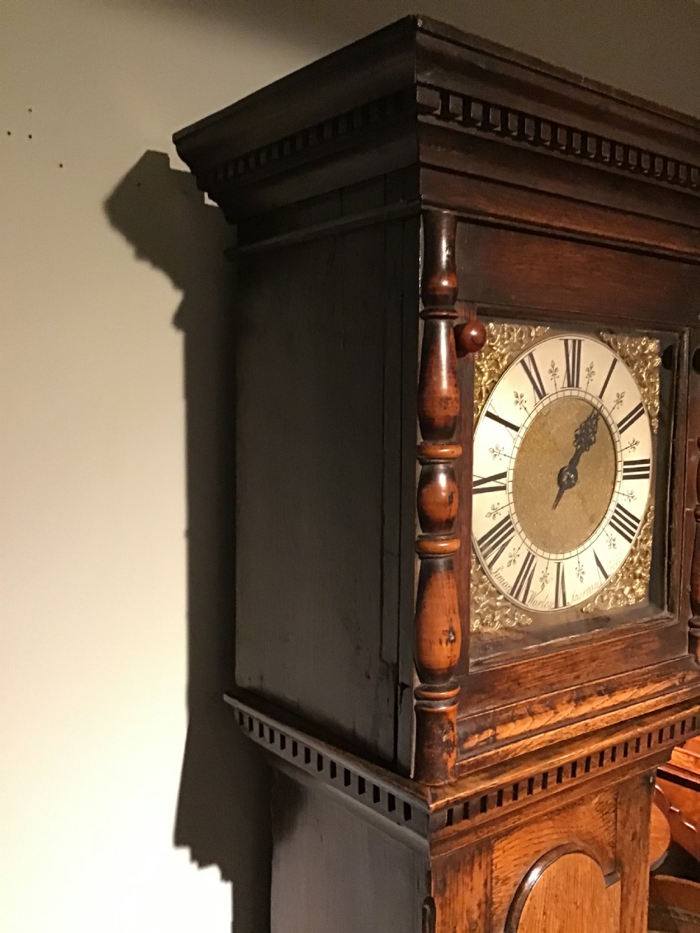 Georgian longcase clock View V