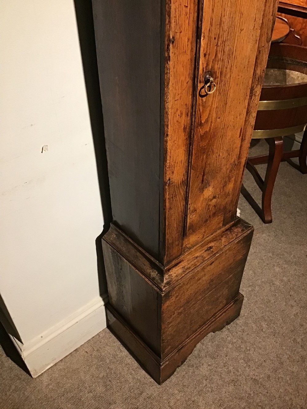 Georgian longcase clock View VII
