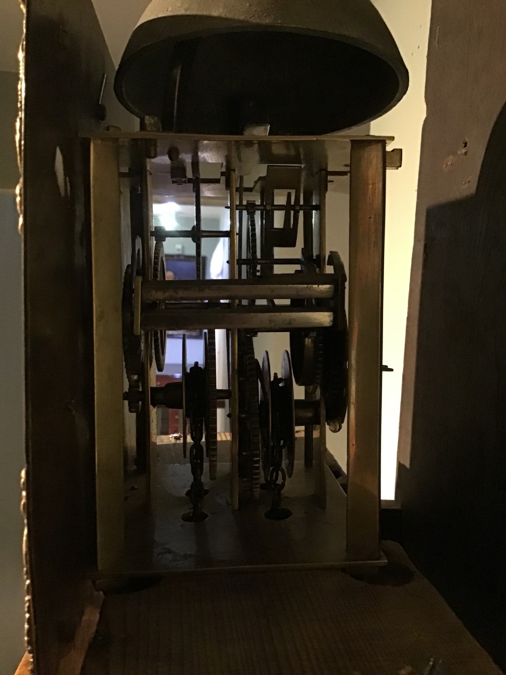 Georgian longcase clock View X
