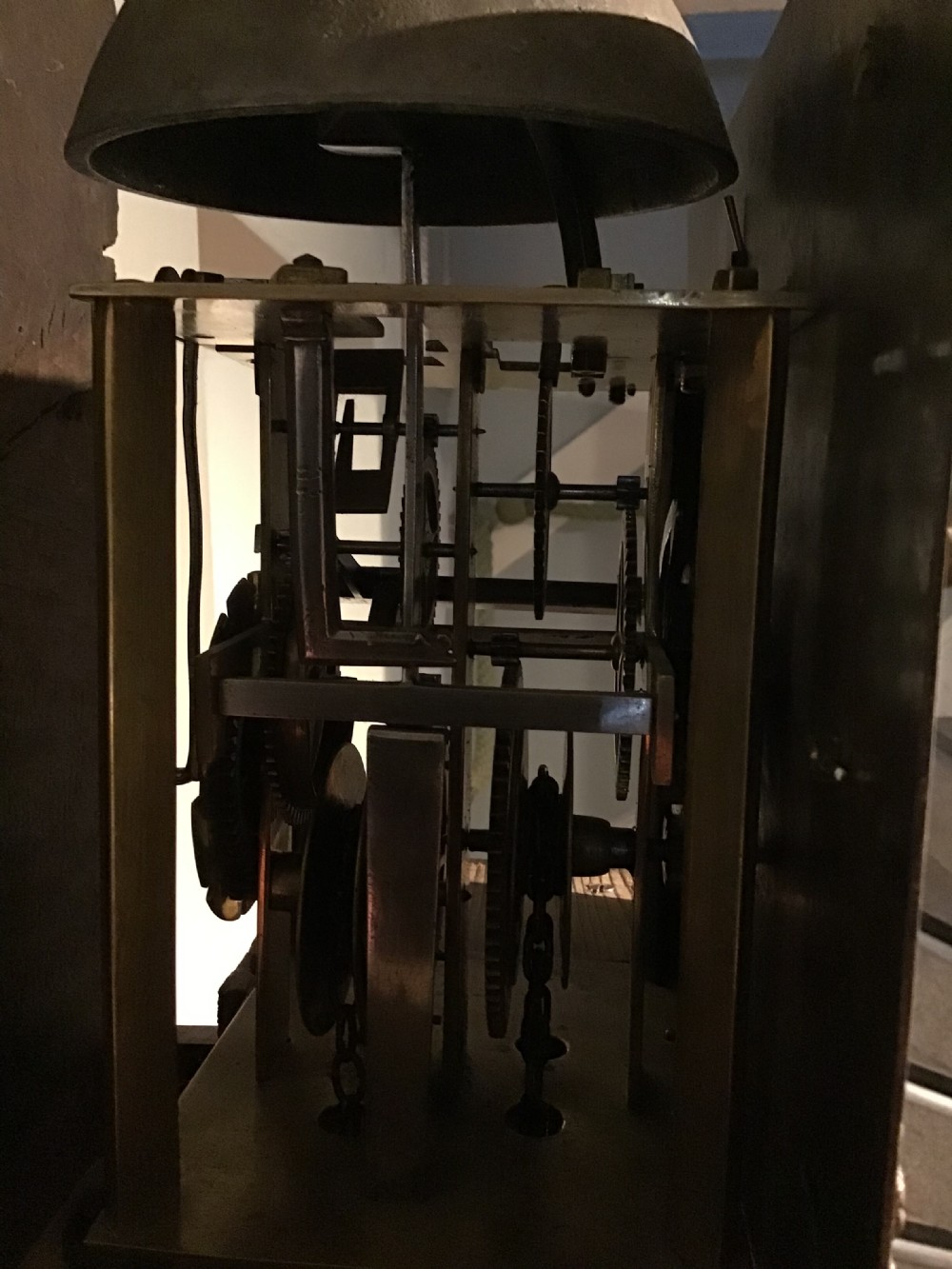 Georgian longcase clock View XI