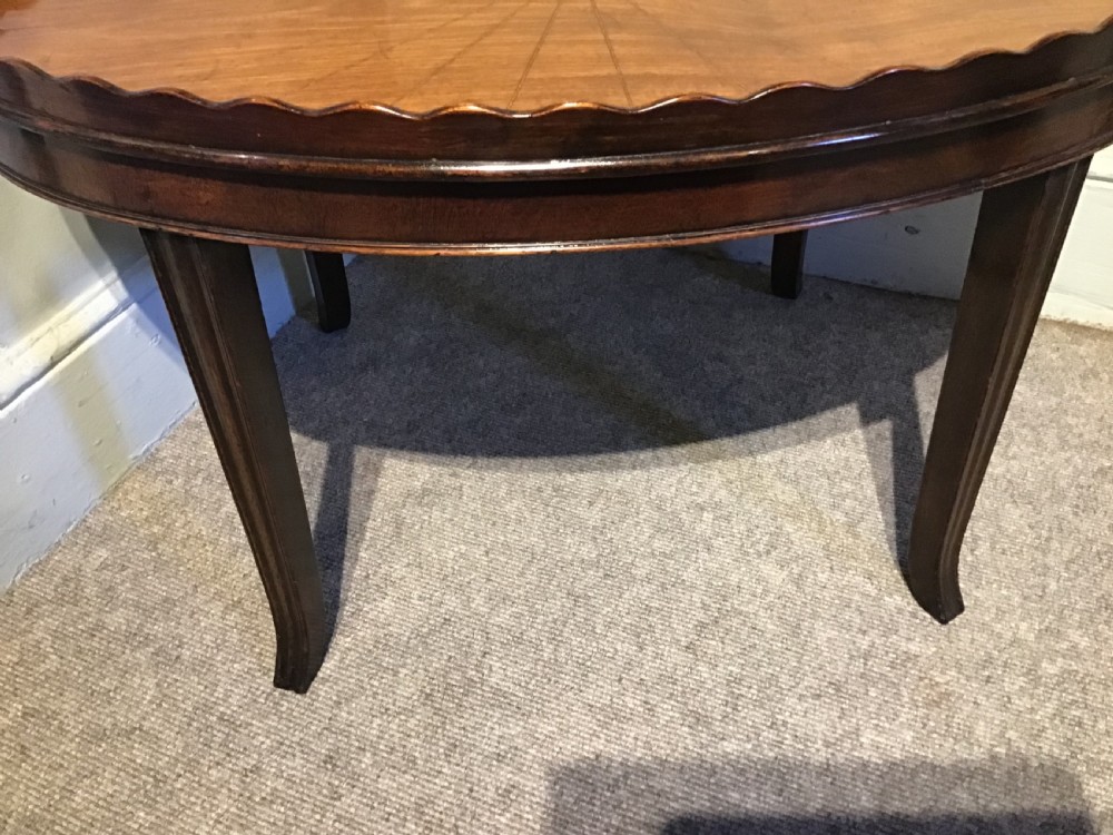 Antique tray on stand View V