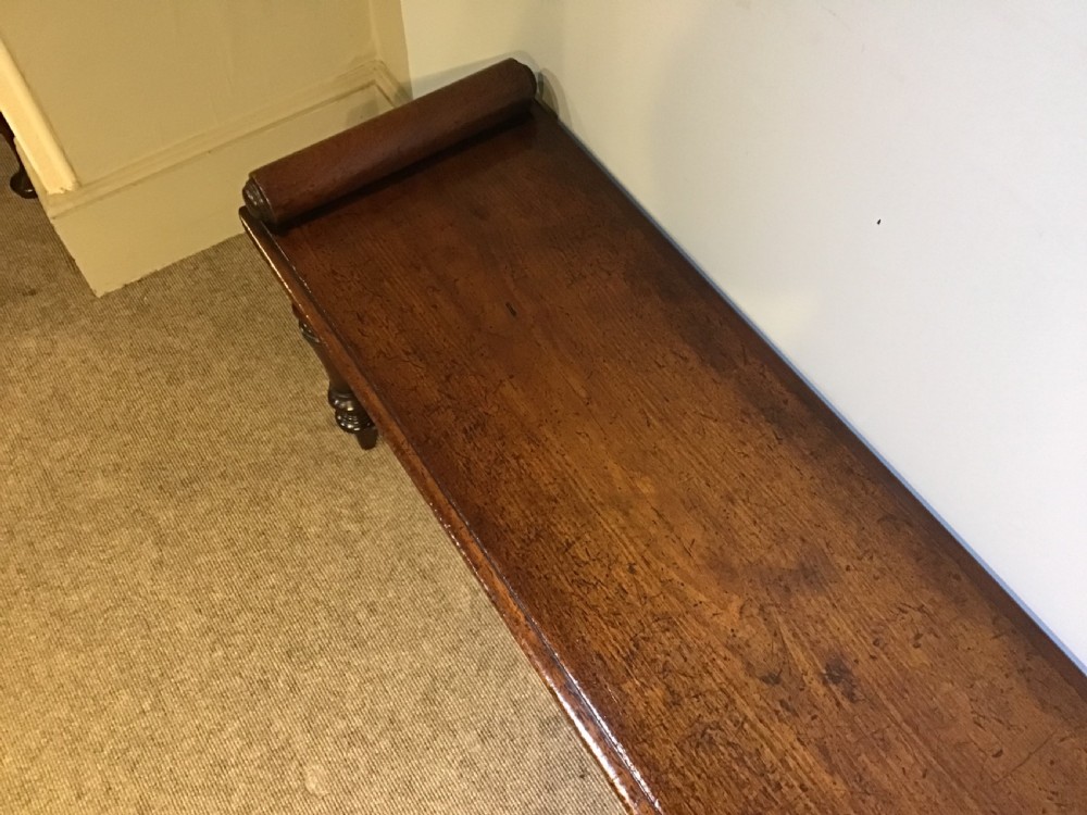 Antique hall bench View VI