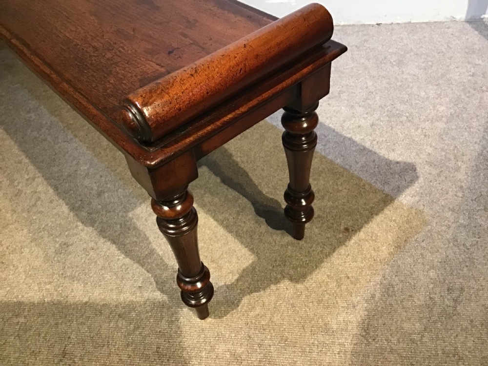 Antique hall bench View VII