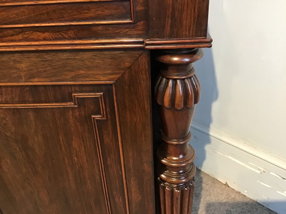 Antique Rosewood Davenport View VII