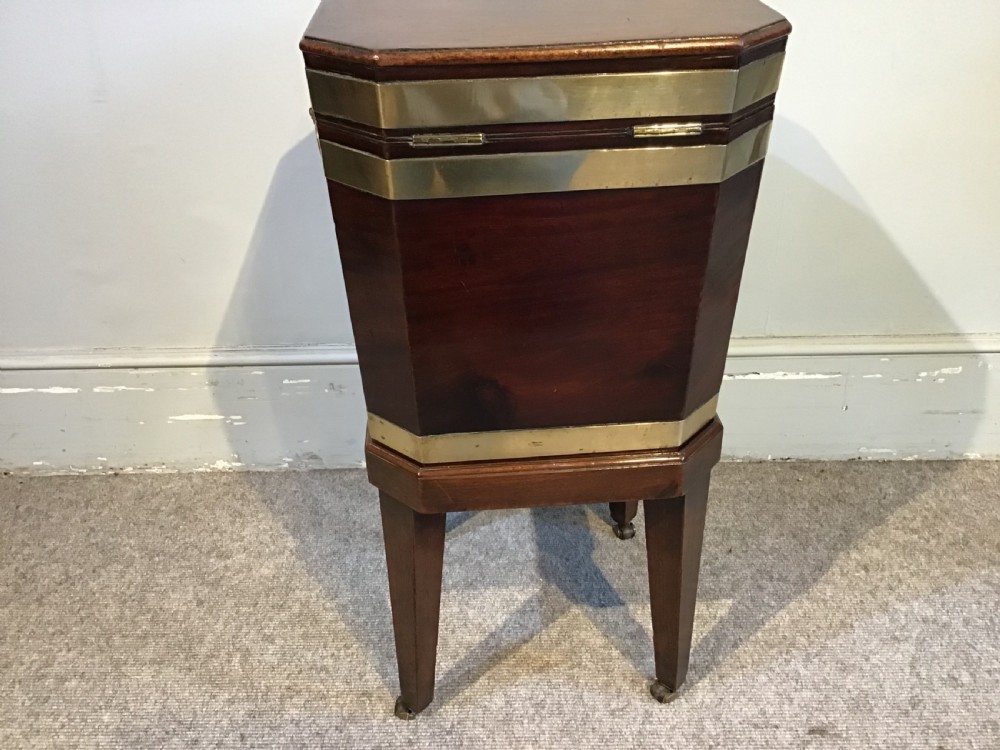 Antique mahogany cellarette  View VI