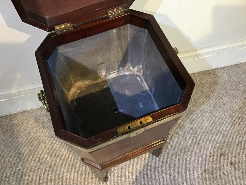 Antique mahogany cellarette  View VIII