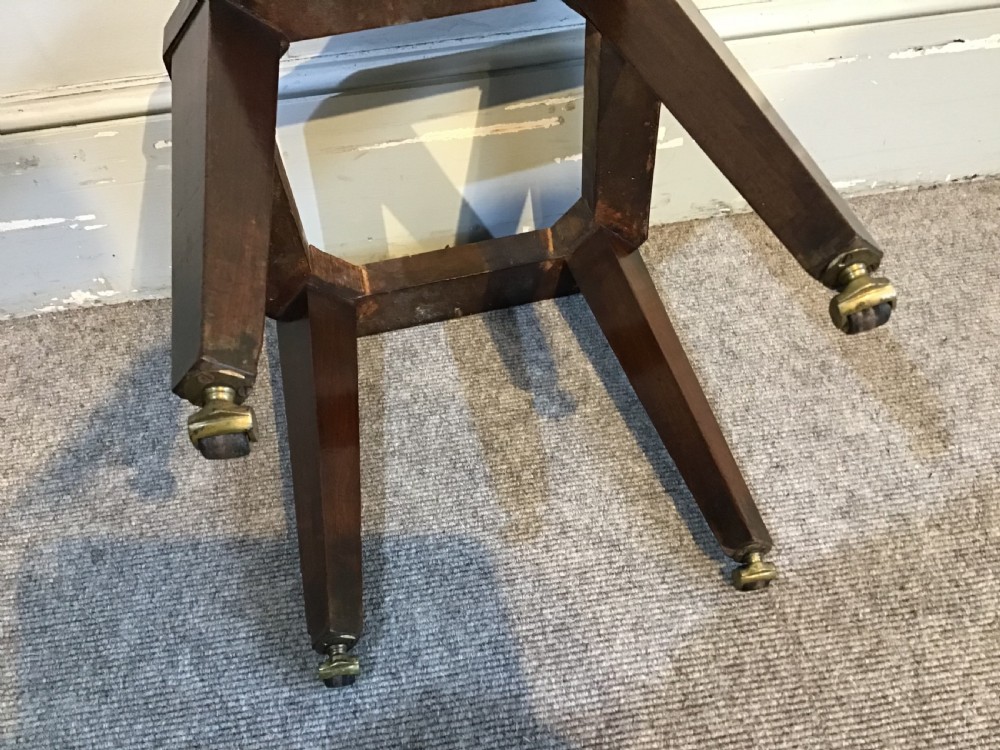 Antique mahogany cellarette  View X