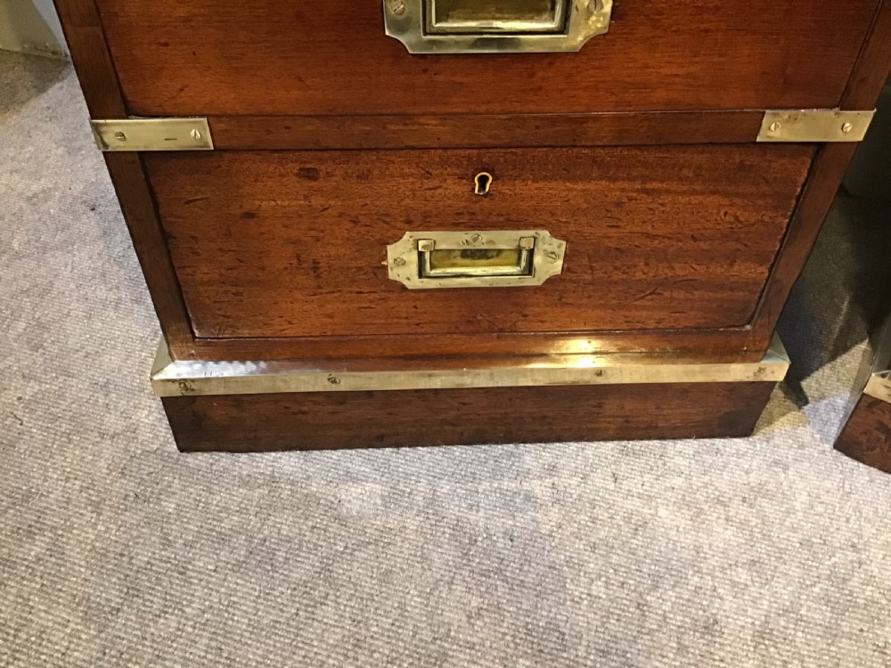 Pair of antique bedside chests of drawers View IV