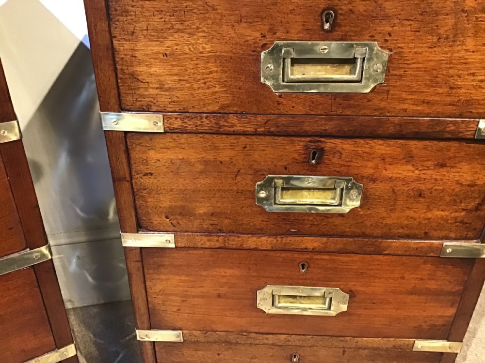 Pair of antique bedside chests of drawers View VII