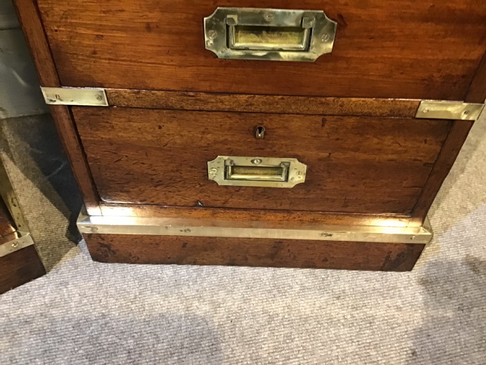 Pair of antique bedside chests of drawers View VIII