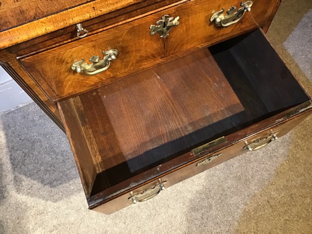 Antique walnut chest of drawers View X