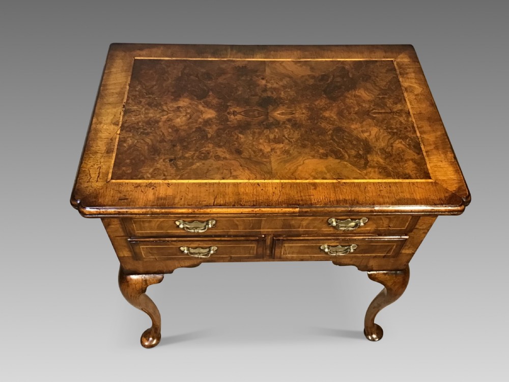Georgian walnut lowboy View II