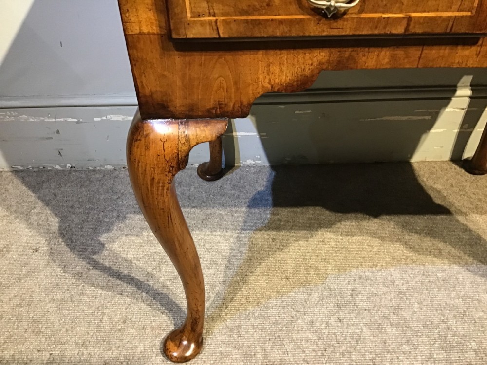 Georgian walnut lowboy View VII