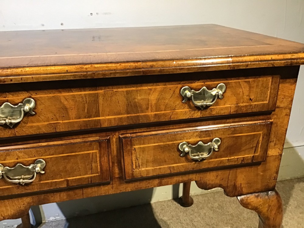 Georgian walnut lowboy View VIII