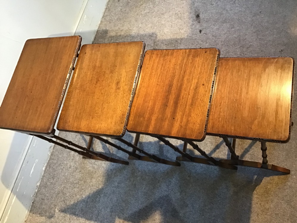 Edwardian nest of four tables View V