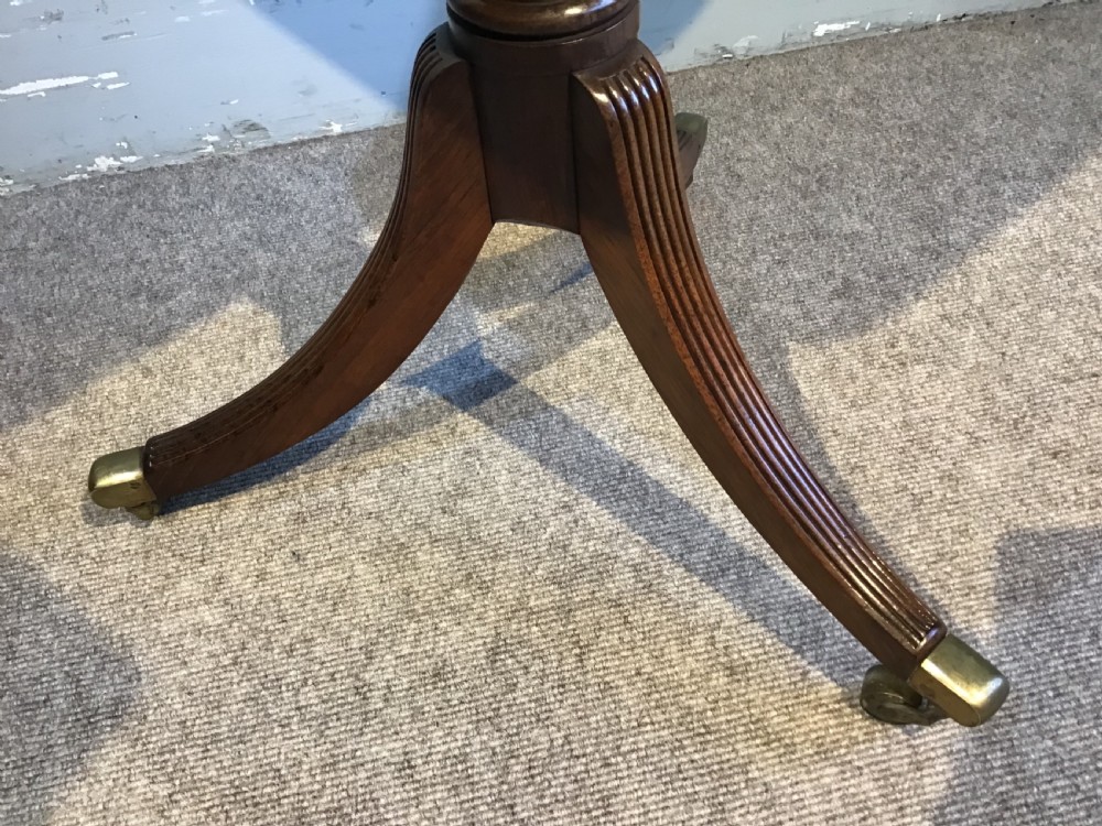 Regency Rosewood tripod table View IV