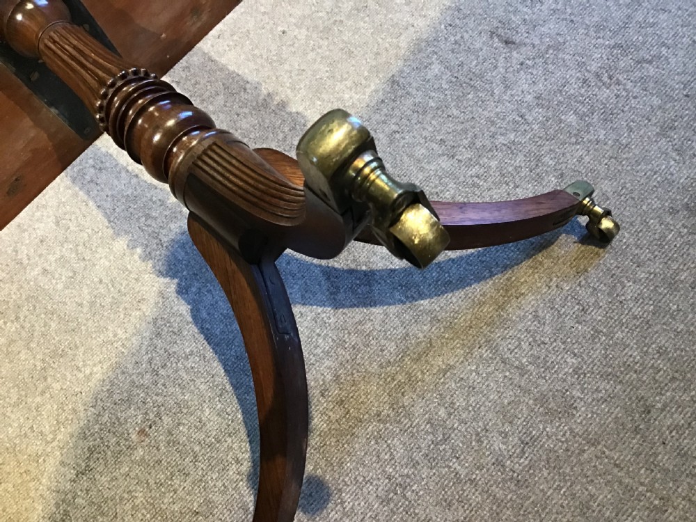 Regency Rosewood tripod table View VIII