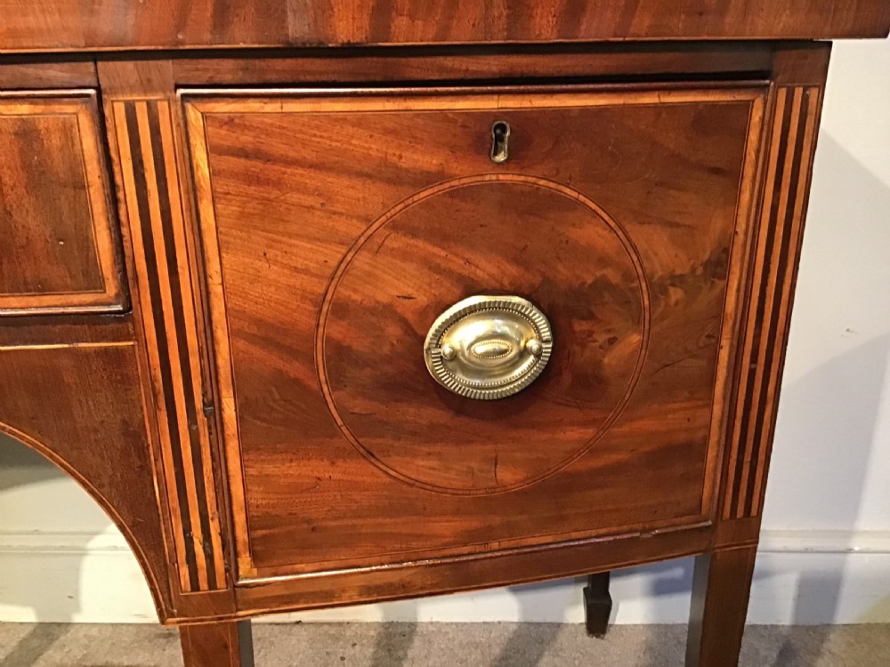Antique mahogany sideboard View IX