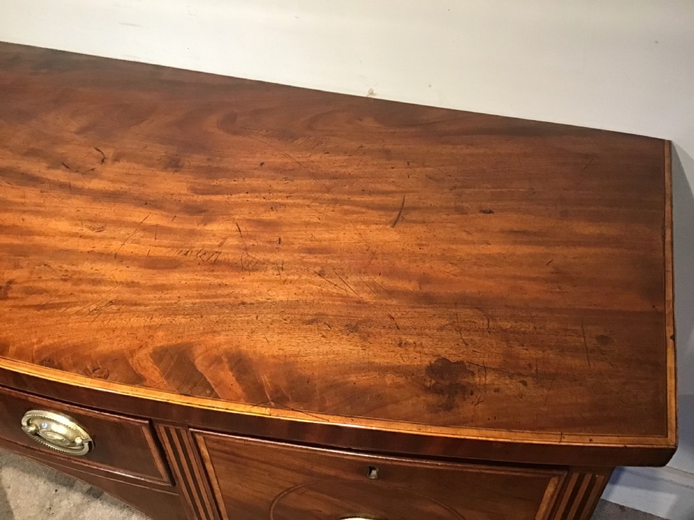 Antique mahogany sideboard View XI