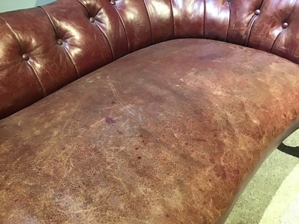 Antique mahogany chaise longue View VI