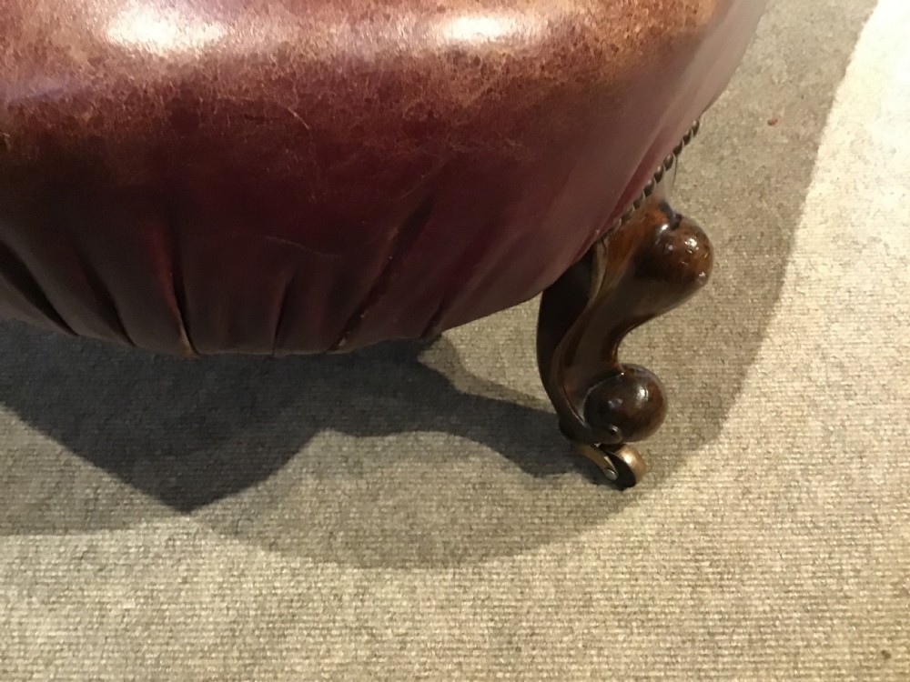 Antique mahogany chaise longue View VIII