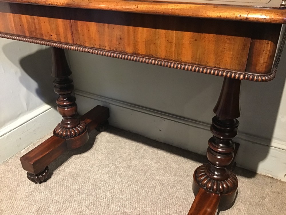 Antique writing table View VI