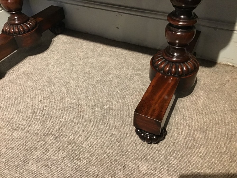 Antique writing table View VII