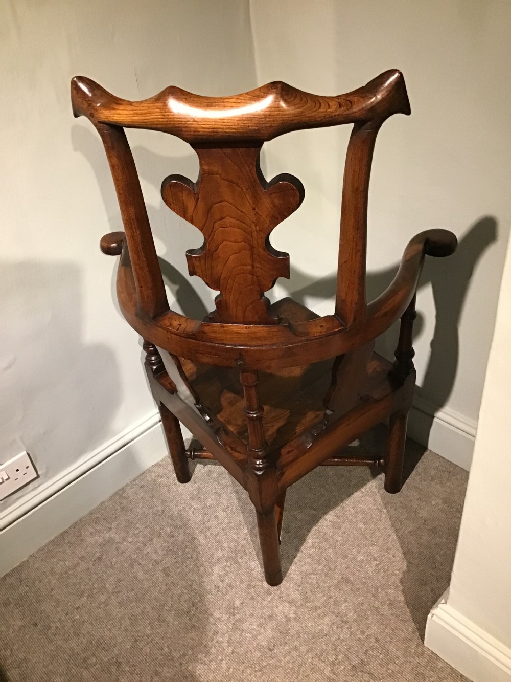 Antique corner chair View III