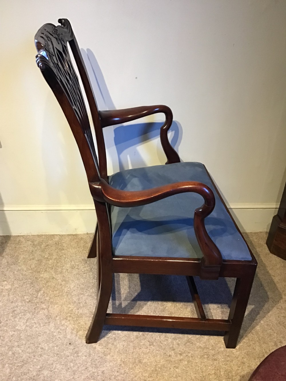Antique Georgian elbow chair View VII