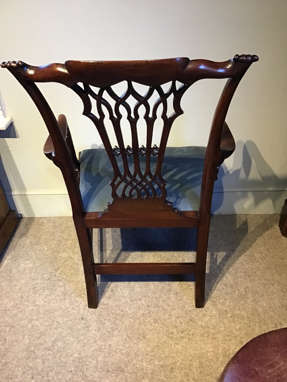 Antique Georgian elbow chair View VIII